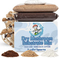 Surfin' Spores Dry Mushroom Substrate Mix | Produces 10 Pounds of Pasteurized Bulk Substrate | CVG Blend (Coco Coir, Vermiculite, Gypsum)