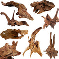 Azil Natural Driftwood 9''-12'' (2 Pieces) – Perfect Aquarium Decoration for Fish Tanks, Freshwater Aquariums, Terrariums, Aquascaping, Hardscaping, Aquatic Plants
