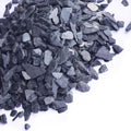 Small World Slate & Stone Aquarium Gravel 14 lbs - Natural Substrate for Aquascaping Planted, Freshwater and Saltwater Tanks - Grey - Gravel Size Approx. 1/4"-1/2" (14 lbs)