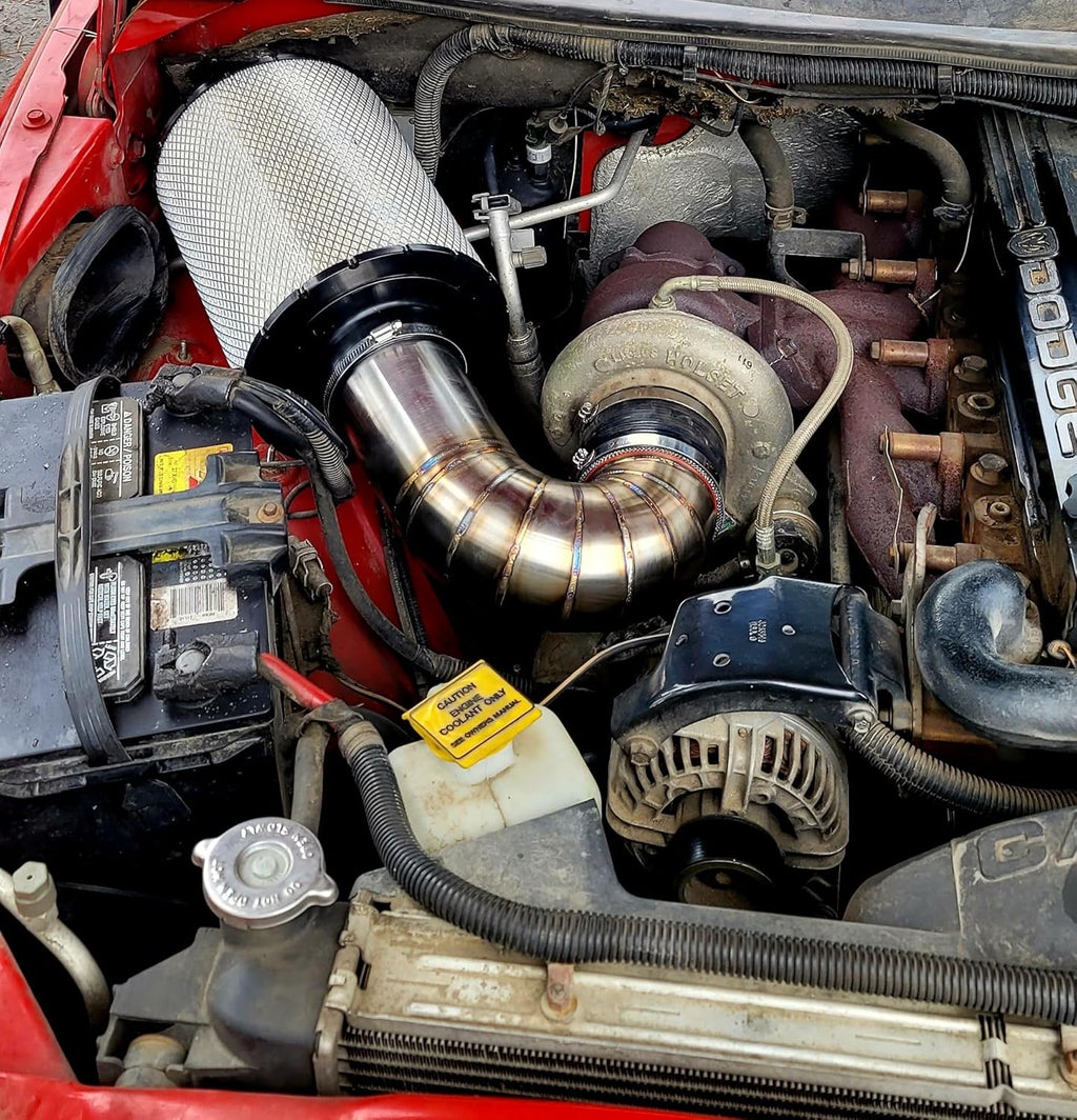 Generic Cold air intake for 5.9L 12/24V Cummins Engines in 1994-2002 Ram 2500/3500 pickups, 00012