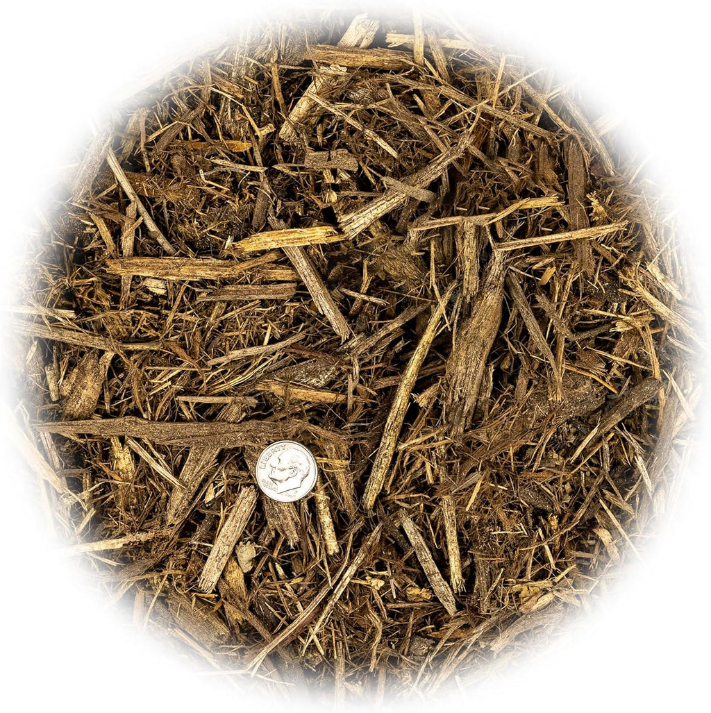 GARDENERA Natural Mulch Cover - Improve Soil Health and Moisture Retention for Thriving Plants - 3 QUARTS