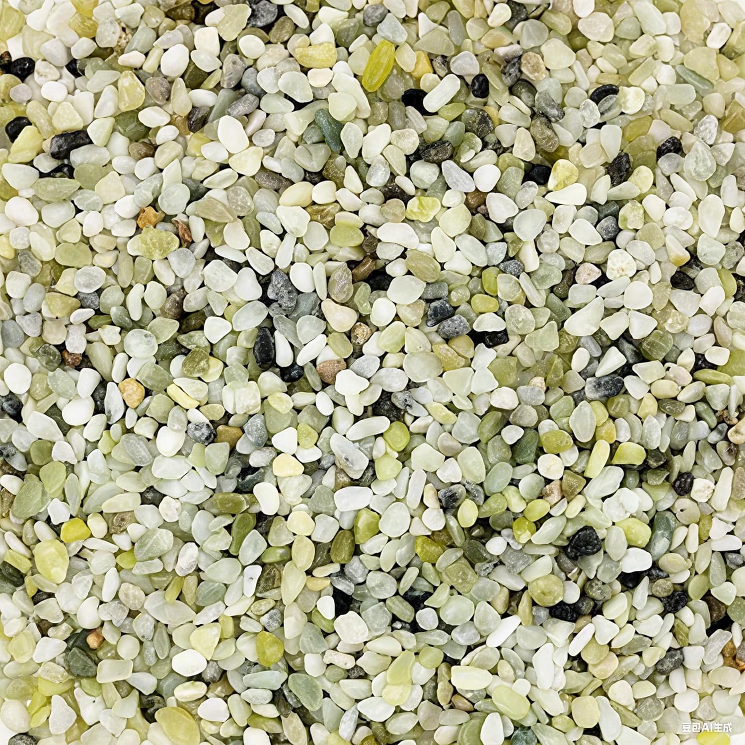 3.3LB Natural Succulent Cactus Gravel for Plants, 1/4" DIY Jade Bean Pebbles, Decorative Stones for Vase Fillers, Terrarium, Gardening, Indoor Outdoor Decor.