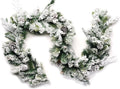 CraftMore Frosted Forest Pine Garland 6 Feet