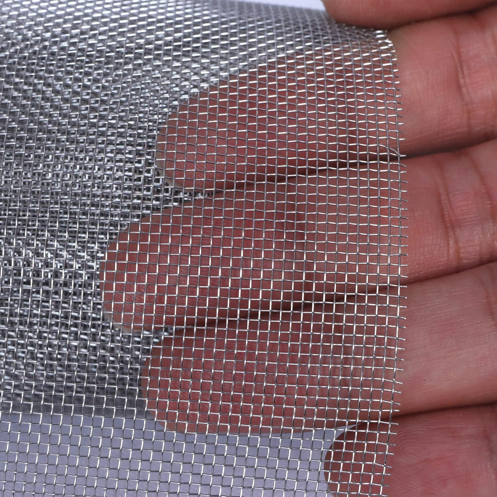 Stainless Steel 304 Wire Mesh-Metal Mesh Screen 15.5 inches x 10 feet