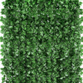 1080 Feet 144 Pack Fake Greenery Hanging Garland, Ivy Leaf Plants, Vine Leaves, Fake Flowers Foliage for Bedroom Garden Wall Decor