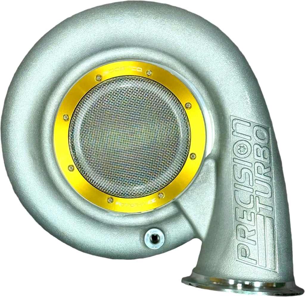 4" Turbo Inlet Screen – High Flow Stainless Mesh Filter – Cone Filter Replacement for Tight Bays & Race Builds – Street Version (4 inch, Gold)