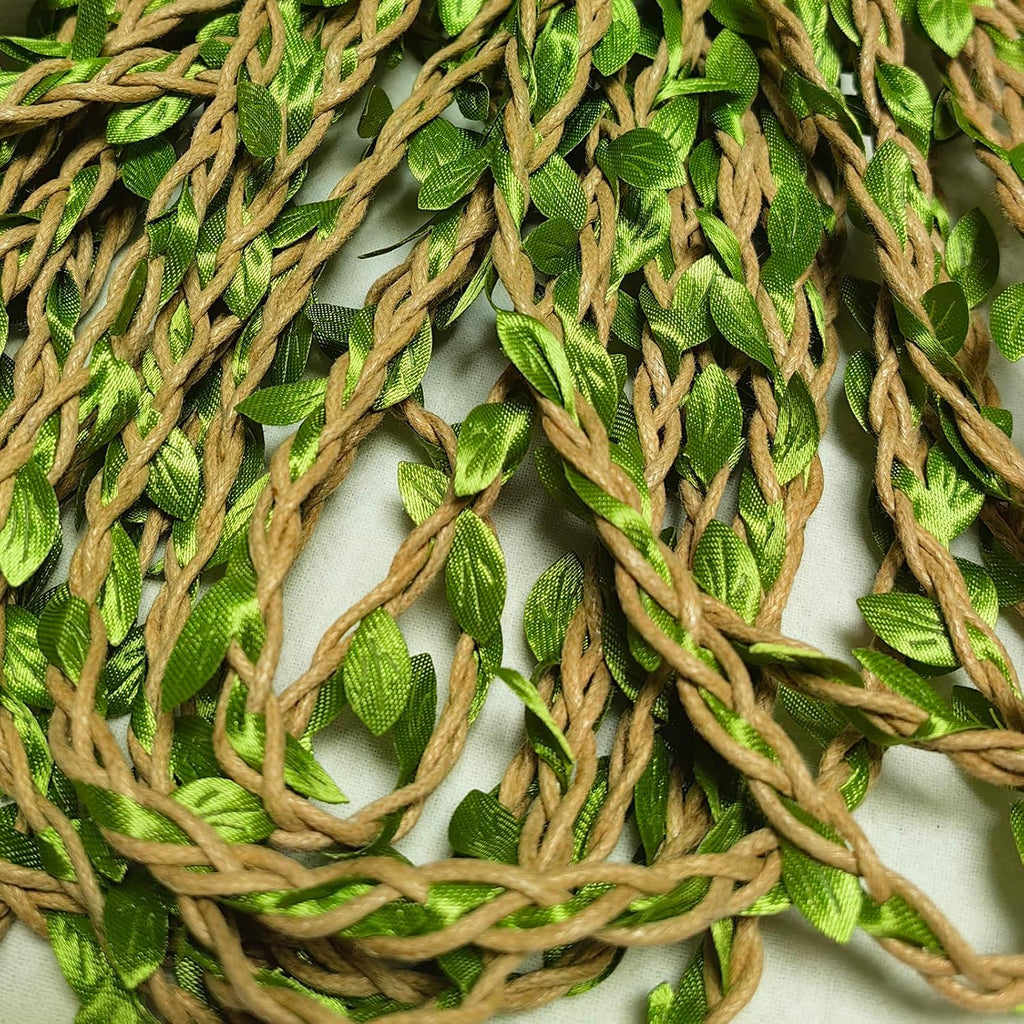 Chenkou Craft 10M Artificial Vine Fake Foliage Leaf Plant Garland Rustic Wedding Home Decor