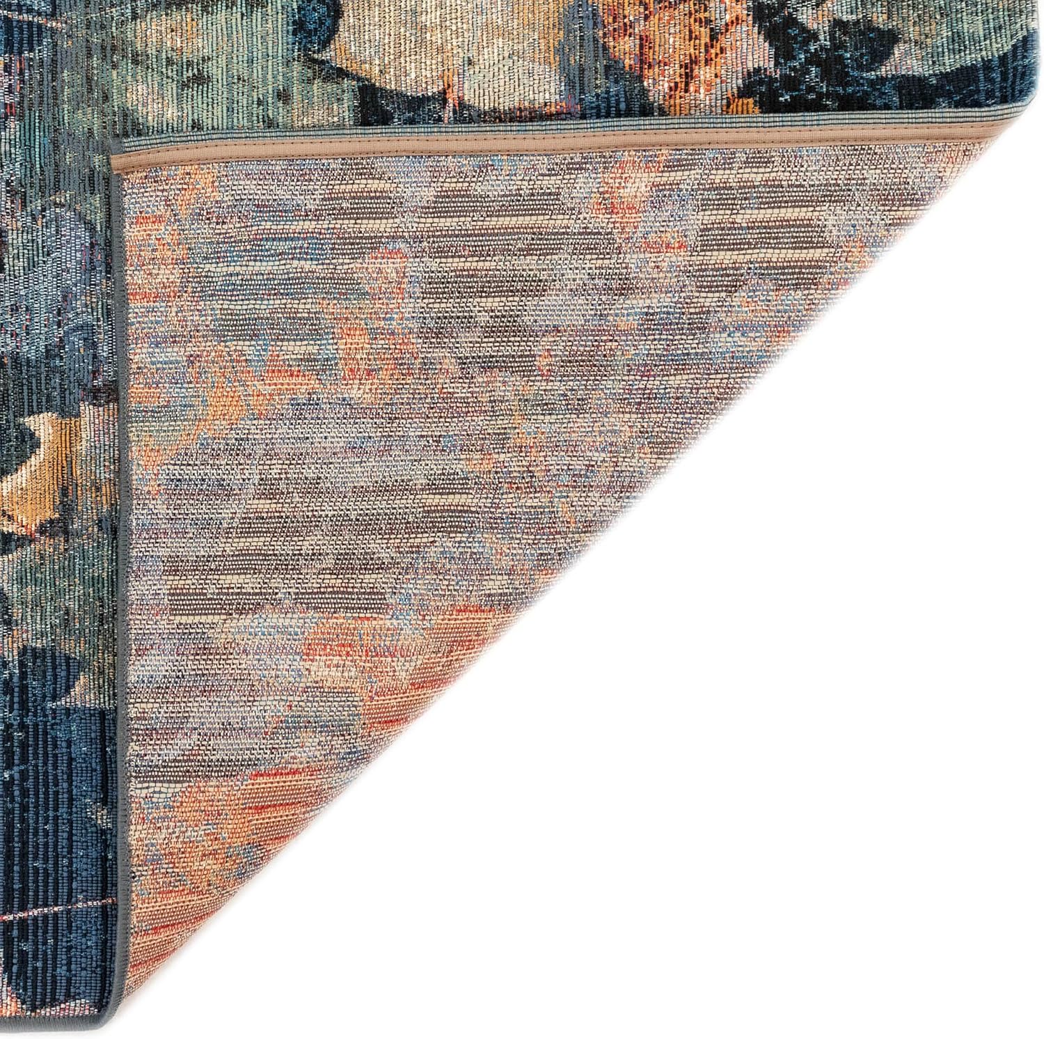 Liora Manne Marina Low Profile Durable Indoor/Outdoor Woven Rug- Fall in Love Multi 7'10" x 9'10"