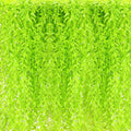 Riceshoot 24 Pcs Artificial Hanging Vines Fake Weeping Willow Leaves Decor Fake Seaweed Artificial Vines Greenery Garland for Wedding Party Backdrop Wall Decor Garden Patio Backyard (Light Green)