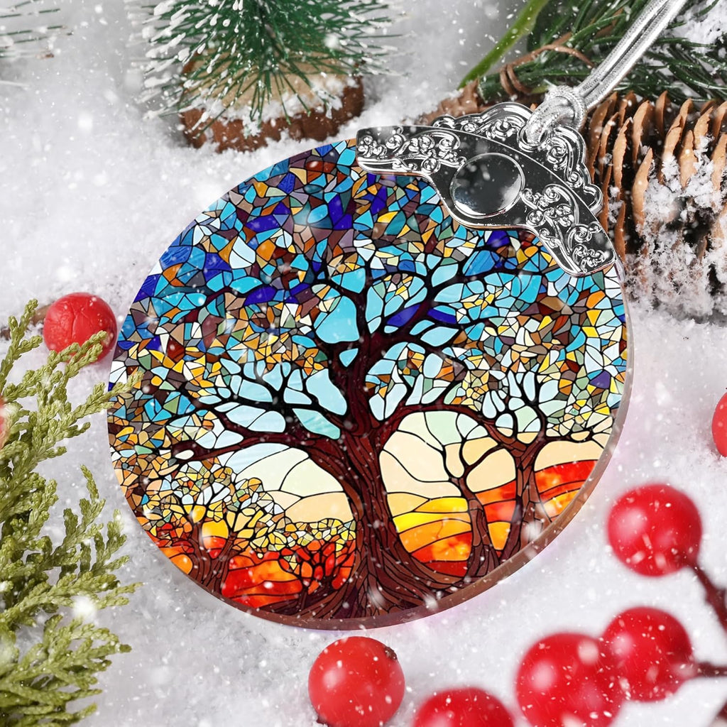 Tree of Life Ornament - Jocidea Tree of Life Christmas Ornament - Tree of Life Ornament Gift - Holiday Keepsake - Stocking Stuffer - Tree of Life Gift