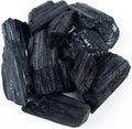 Crocon 1LB Black Tourmaline Rough Bulk Natural Stone Raw Gemstone Tumbling Cabbing Polishing Gem Mining Chakra Balancing Reiki Healing Good Luck Home Office Decor