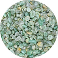 Amazing Gemstone Light Green Aventurine Crystal Chips Aquarium Gravel Rocks - Green Aventurine Chips Bulk Fish Tank Gravel, Small Tumbled Stone Chips and Tiny Crystals for Decoration