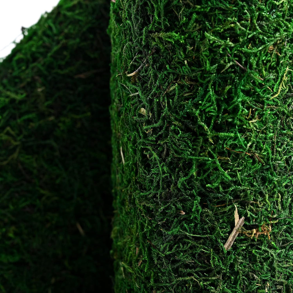 Fake Moss Roll, Moss Table Runner for Crafts,Green Moss Mat for Wedding Party, Fairy Garden, Enchanted Forest Decor ((12" x 71" Moss Roll))