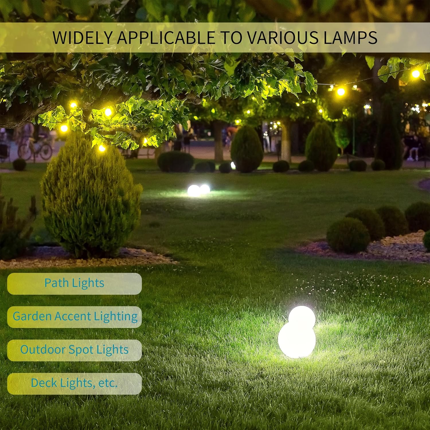 LUCKY TL 12/2 Low Voltage Landscape Wire 200 Feet, 12 Gauge 2 Conductor, Outdoor Waterproof, Direct Buried Landscape Lighting Wire, Pure Copper Making (200FT)