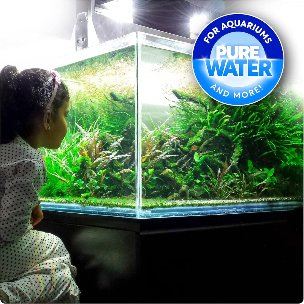 Aquatic Life RO Buddie 3-Stage Reverse Osmosis Aquarium Water Filter System RO Filtration Unit for Fish Tank, Fountains, and More, 100 GPD