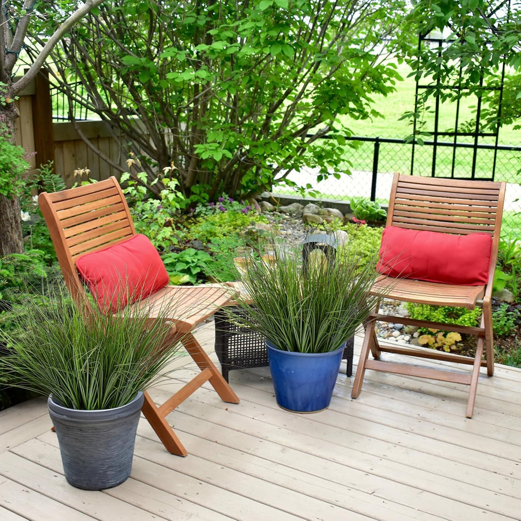 48PCS 17.3" Fake Plants Artificial Wheat Grass Greenery Plastic Plants Fake Grass Artificial Plants for Outdoor Decor Artificial Plant with Greenery Stems for Indoor Home Decoration