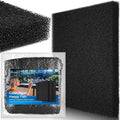 Borlech Aquarium Filter Sponge Pad, Filter Media Foam Sponges, Filter Accessories for Fish Tanks and Ponds (18.5"x18.5"x1.6", 20PPI, 1 Pack)