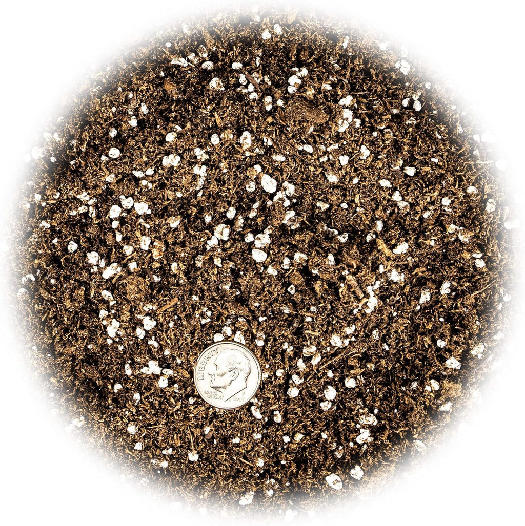 Gardenera Premium Organic Potting Soil, Succulent & Cactus Soil Mix, Fast Draining Pre-Mixed Blend - Horticultural Perlite (25%) + Peat Moss (75%) - Made in USA - 2 Quart