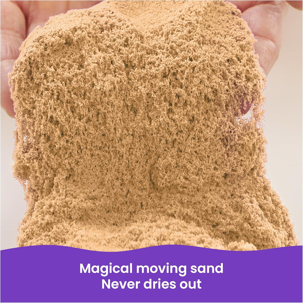 Kinetic Sand, 11lb (5kg) Natural Brown Play Sand for Arts and Crafts, Sandbox, Amazon Exclusive (Packaging May Vary), Sensory Toys, Holiday Gifts & Stocking Stuffers for Kids Ages 3 and up