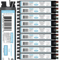 OHLECTRIC 10 Pack - Replacement for ICN3P32-SC 1,2&3 Lamp - T8 Fluorescent Ballast, Electronic Ballast Replacement 120-277 Volt, Instant Start - Standard and Energy Efficient Ballasts - UL Approved