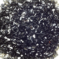 Cherry Tree Collection 1/2 Pound Polished Tumbled Gemstone Chips, Pebbles, Crystal Chips Bulk for Jewelry Making, Healing, Plants, Succulents, Aquariums, Decoration, Chakra (Black Obsidian)