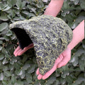 Oversize Reptile Hides and Caves Resin Aquarium Habitat Hideouts Large Hiding Cave Lizard Hiding Spot for Bearded Dragon Snakes Tortoise Aquarium Terrarium Hideaway