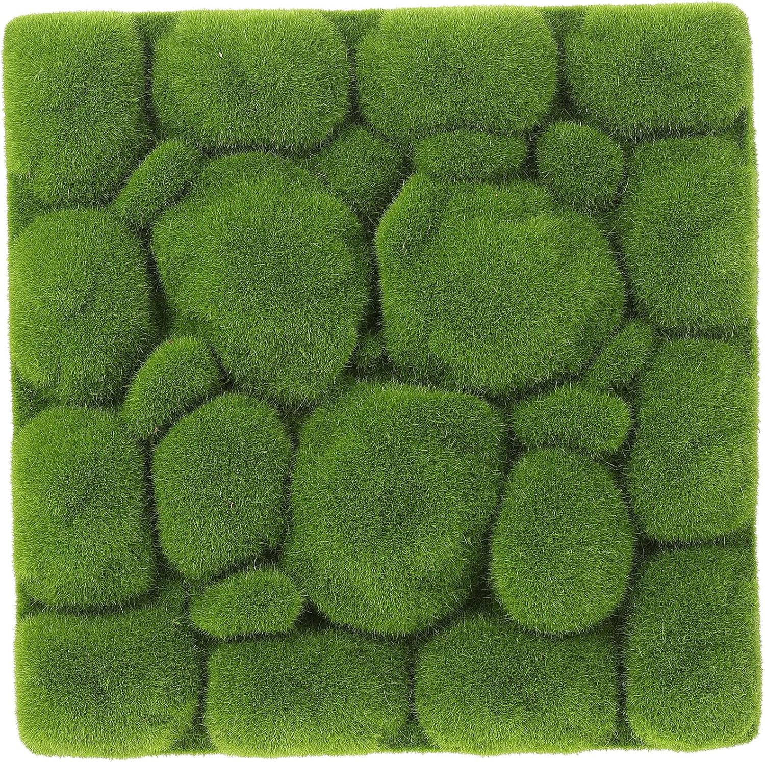 Artificial Moss Mat Wall Moss Panel DIY Synthetic Turf Landscape Artificial Grass Mats Lawn Carpet Wall Background Decor for Wedding Home Backyard Patio Balcony Decor