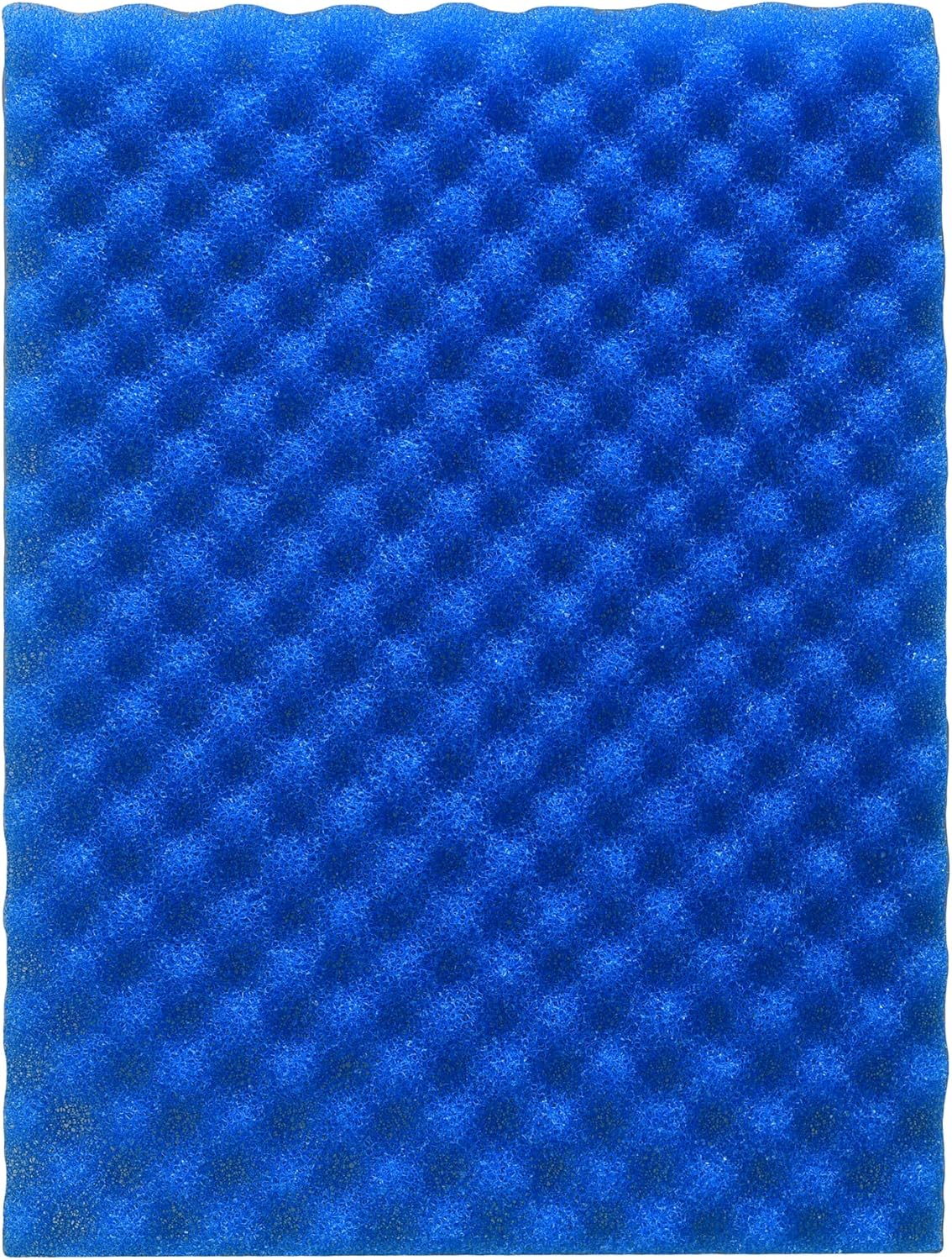 4 Pack Aquarium Filter Media Bio Sponge Pad 16 x 12 x 1 inch, Fish Pond Foam Filter 20/30/40 PPI (Blue 20ppi 4pack)