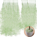 Cindeer 24 Pack Fake Spanish Moss Artificial Hanging Decoration Bulk Faux Greenery Moss Garland for Potted Wall Living Room Indoor Outdoor Decor(33 Inch,Dark Gray)