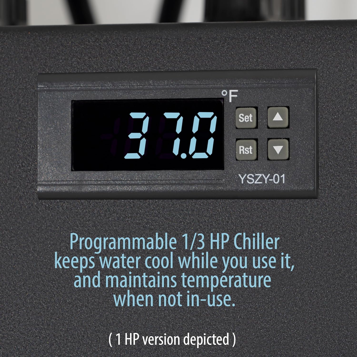 Chiller for Ice Bath and Cold Plunges Including All Hoses and Pumps. 1/3 HP, 2/3 HP, 1 HP Models