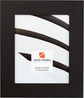 Craig Frames Bauhaus 200, 12x18 Picture Frame, Black Coffee