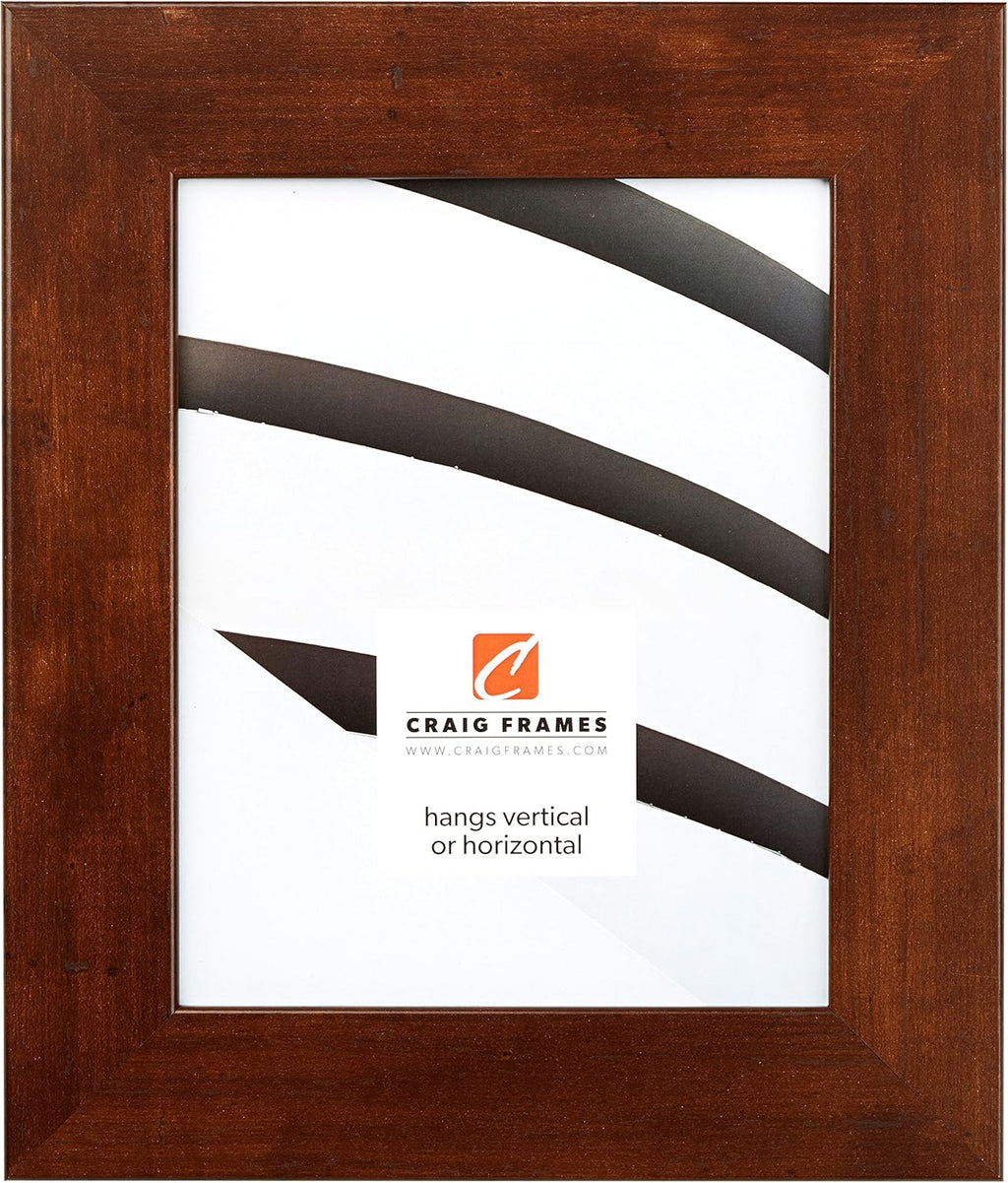 Craig Frames 74060 8 by 12-Inch Picture Frame, Smooth Wrap Finish, 2-Inch Wide, Mocha Brown