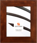 Craig Frames 74060 8.5 by 11-Inch Picture Frame, Smooth Wrap Finish, 2-Inch Wide, Mocha Brown