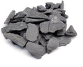 Natural Slate Stone -1/2 to 1 inch. Perfect Size for Miniature or Fairy Gardens, Aquariums, Reptiles, Terrariums, Model Railroads, Dioramas & Wargaming (2lbs Grey)