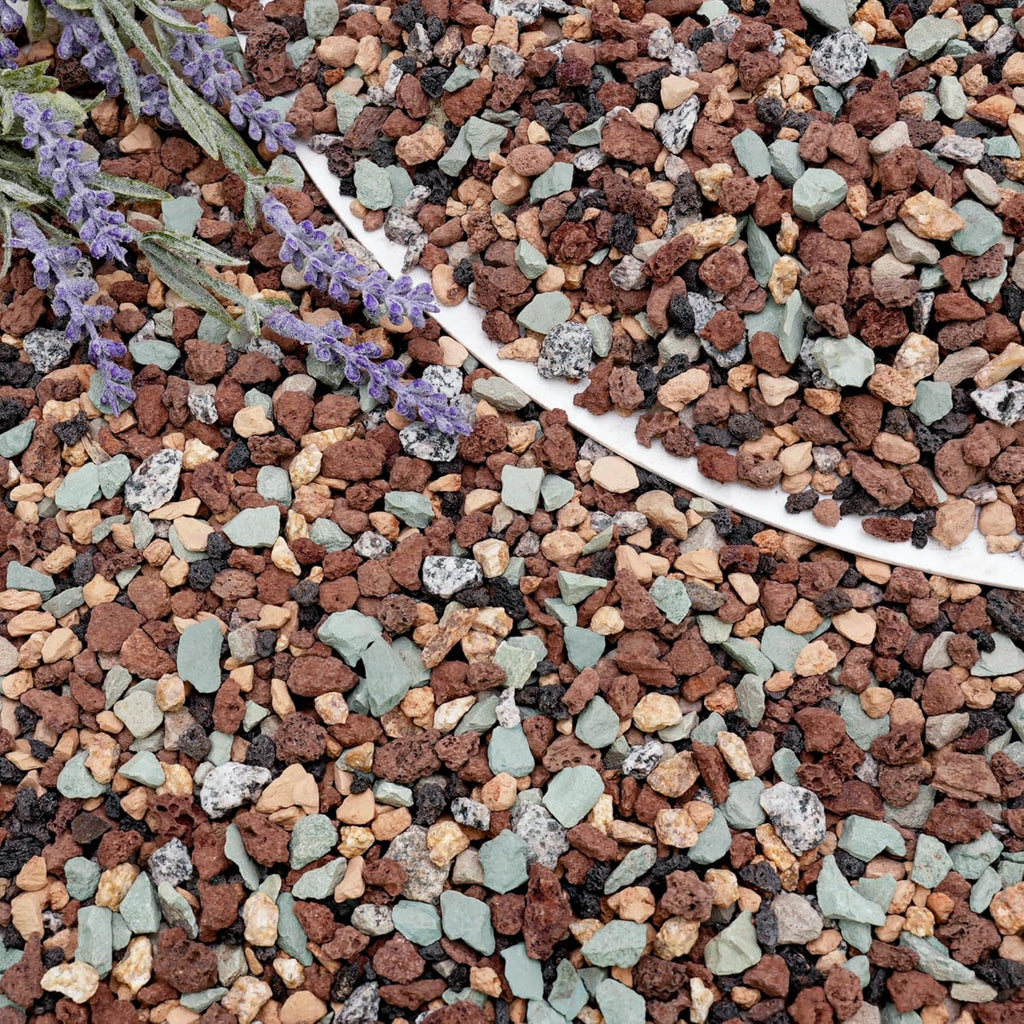 5LB Lava Rocks for Plants-3/8 Volcanic Rock for Succulent Potting Mix, Cactus, Orchids & Bonsai-Porous Horticultural Grit for Drainage, Aeration & pH Balance - Decorative Top Dressing