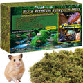 Riare 2.6LB Premium Sphagnum Moss for Reptiles- 100QT Natural Live Moss Reptile Moss Bedding for Terrarium, Hatching, Forest Sphagnum Moss Reptile Substrate for Snakes, Gecko, Turtles, Frogs, Leopard