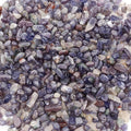 Cherry Tree Collection 1/2 Pound Polished Tumbled Gemstone Chips, Pebbles, Crystal Chips Bulk for Jewelry Making, Healing, Plants, Succulents, Aquariums, Decoration, Chakra (Iolite)
