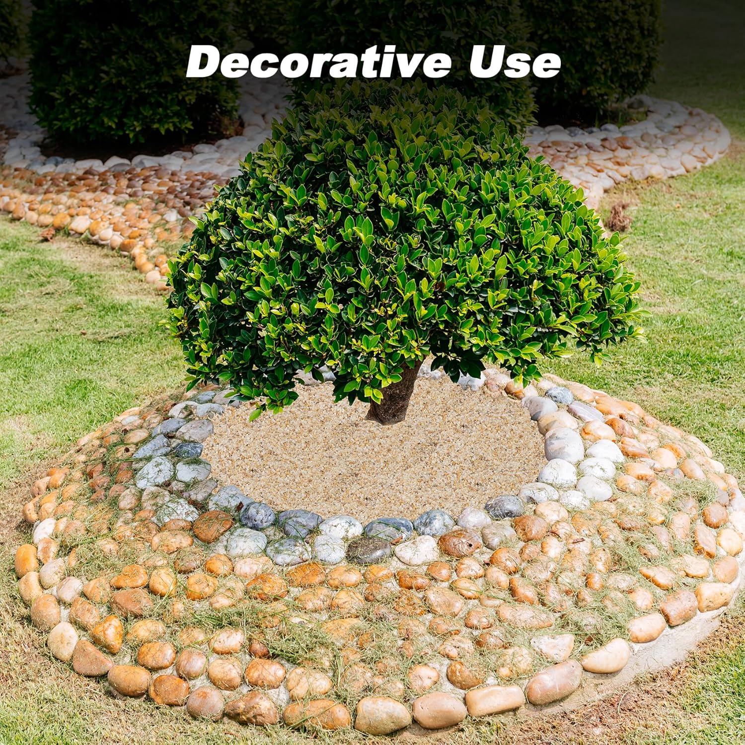 Skyflame 10Lb Silica Sand for Fire Pit/Fireplace, 14-20 Mesh, Heat Proof Base Layer Decoration Under Gas Logs, Vermiculite, Lava Rock or Fire Glass for Indoor/Outdoor Decor, Gardening, Vase Filler