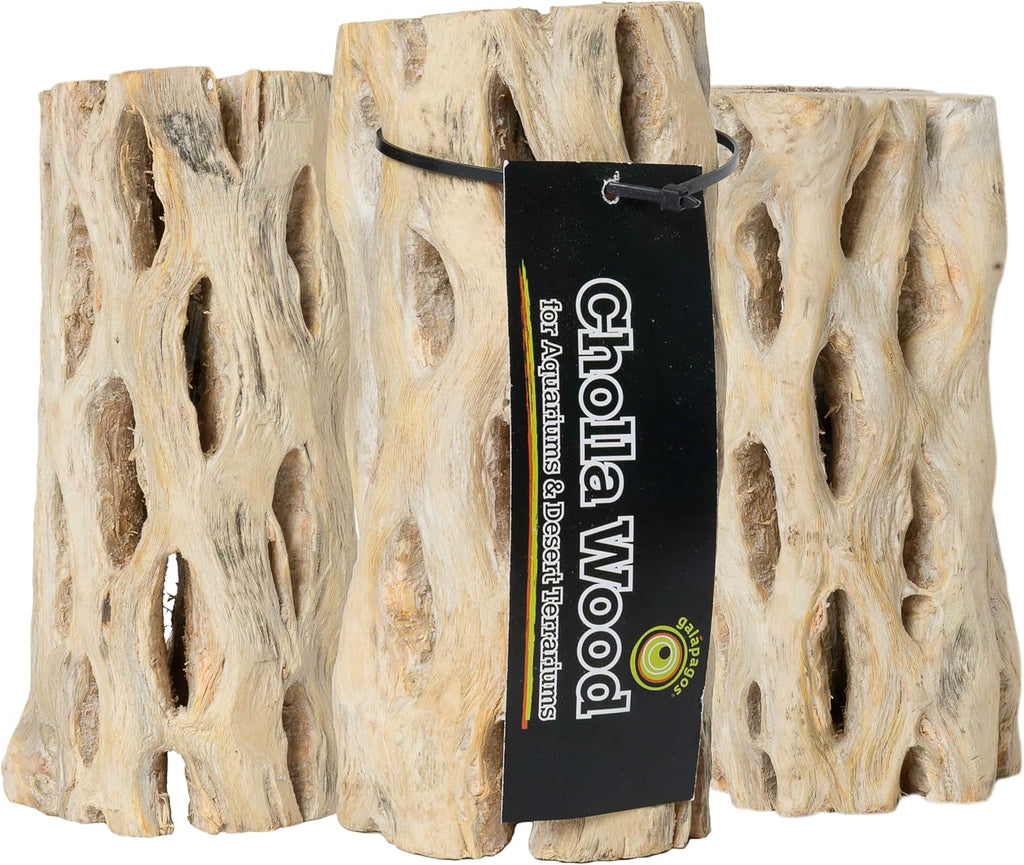 Galapagos 05270 Cholla Wood for Aquarium ,(pack of 3)