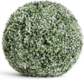 3rd Street Inn Topiary Ball - Artificial Topiary Plant - Wedding Decor - Indoor/Outdoor Artificial Plant Ball - Topiary Tree Substitute (Baby's Breath, 21" XXL (1-Pack))