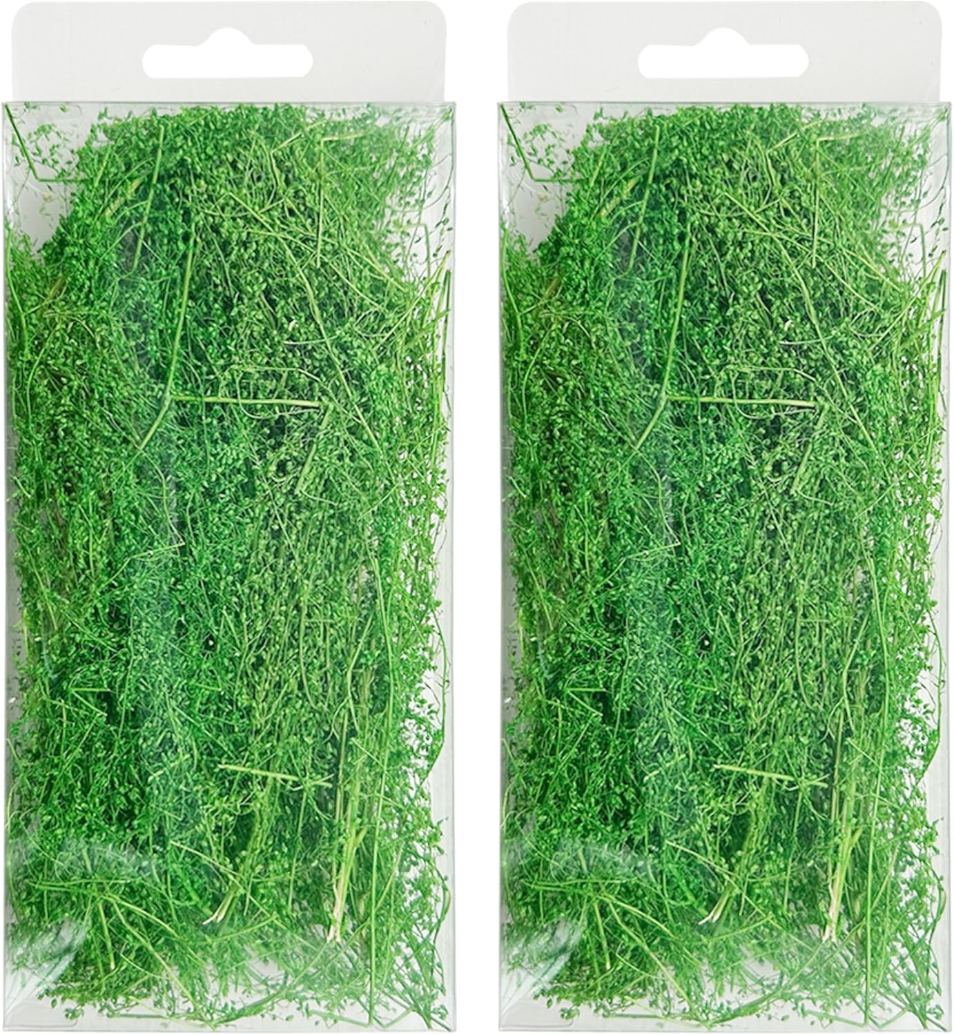 Woohome Static Grass Tuft Model Grass Tufts Railway Artificial Grass Bushy Tuft Flower Cluster Vegetation Groups for Model Train Landscape Railroad Scenery, Grass Green