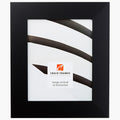 Craig Frames Bauhaus 200, 11x14 Picture Frame, Mystic Satin Black