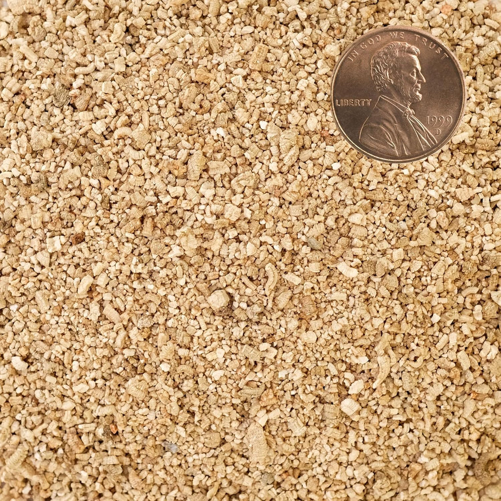 Organic Superfine Vermiculite for Indoor Gardening Plants and Mushrooms – Enhances Soil Aeration, Seed Germination, Rooting Cuttings – Small Packages and Bulk (Vermiculite Grade 1 - Superfine, 3 qts)