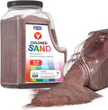 Hygloss Colored Sand for Crafts - 15 lb Bottle, Bright Rainbow - Vibrant Colorful Fine Sensory Play Sand Art Kits for Kids - Classroom Activities for Children 3 4 5 6 7 8 9 10 11 12 - Safe for Ages 3+