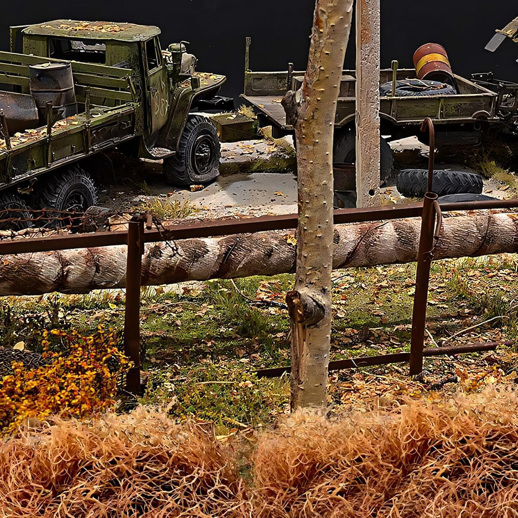 Warmtree Simulation Grass Miniature Static Grass Model Grass Diorama Supplies Artificial Grass for Diorama Materials Train Landscape Railroad Scenery Sand Military Layout Model