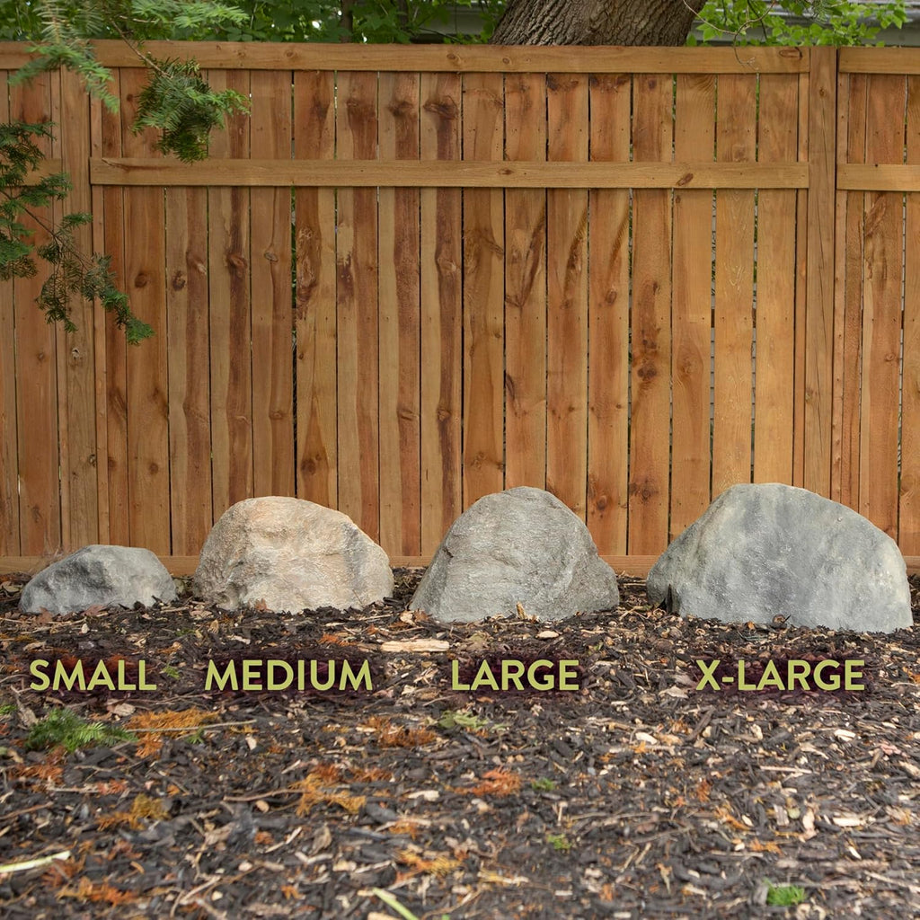 Deckorators 27 in. x 21 in. x 14 in. Gray Large Landscape Rock