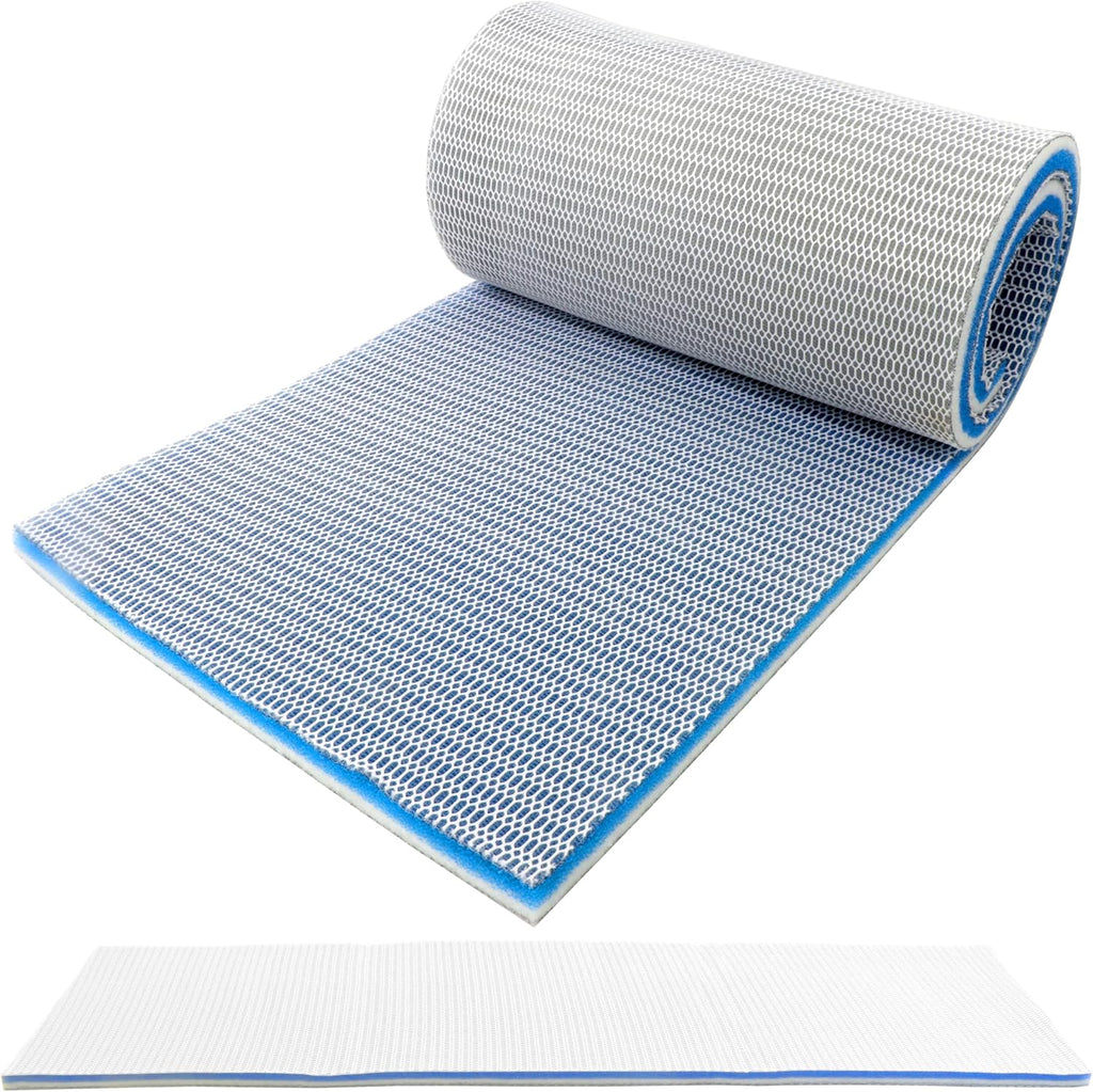 48x12 inch Sponge Aquarium Filter Media Accessories Cuttable 8-Layer Fish Tank Canister Filters Supplies Filter Floss for Aquariums Fish Tank Accessories Aquarium Sponge Filter