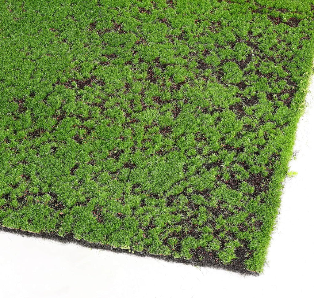 65.8 sq ft Artificial Moss Mat - Realistic Faux Green Moss Grass for Indoor & Outdoor Decor - Soft, Lush & Natural Looking Turf for Fairy Gardens, Home, Office, Patio, Wedding & DIY Crafts