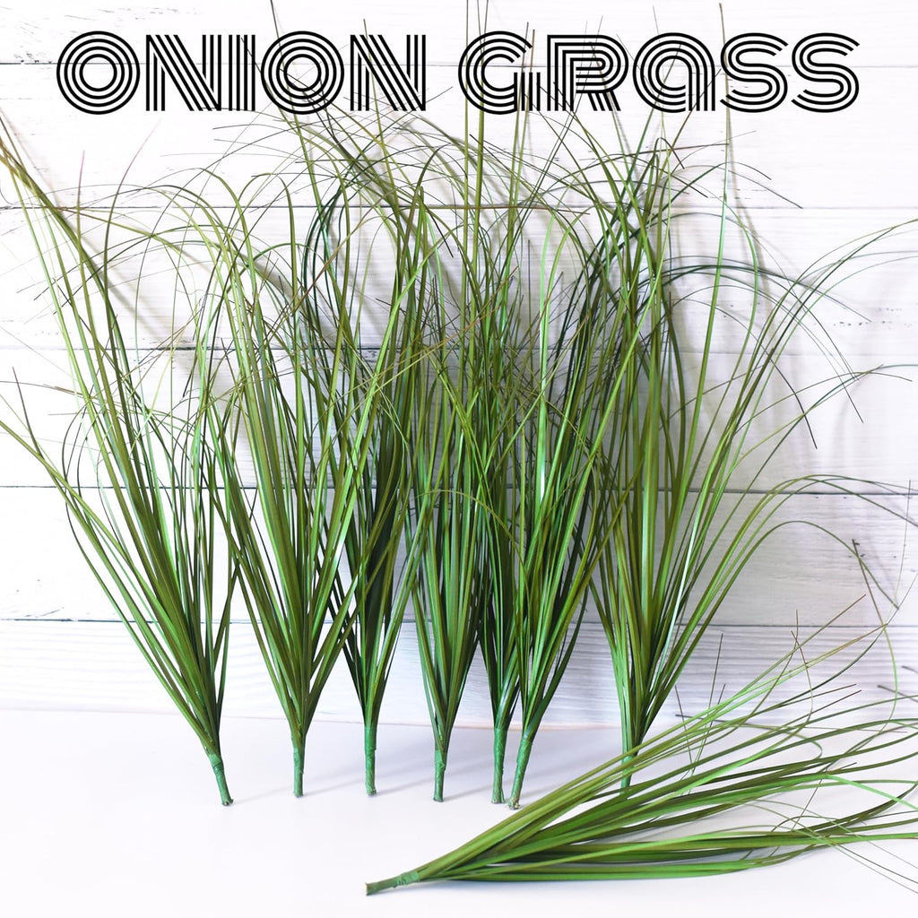 16PCS Artificial Plants,Artificial Shrubs Wheat Grass Greenery,Artificial Greenery Stems Fake Outdoor Plants for Home Decor,Fake Tall Grass Artificial Grass Plant for Outdoor Indoor Decor
