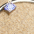 NUPICK 14-20 Mesh Silica Sand for Fire Pit, 5lb Coarse Sand for Fireplaces, Decorative Sand for Gas or Propane, Heatproof Base Layer Under Fire Glass, Lava Rocks, Wood, Garden, Vase Filler, Aquarium